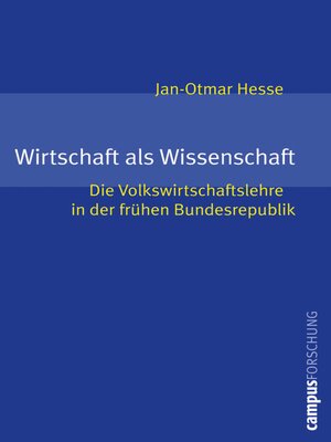 cover image of Wirtschaft als Wissenschaft